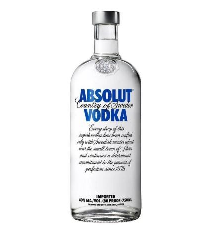 Vodka Absolut 750 ml
