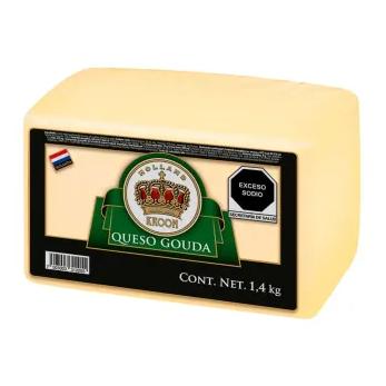 Queso gouda premium sin rebanar 1.4 kg