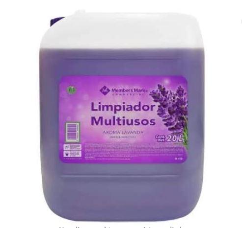 Limpiador multiporposito lavanda de 20Lt