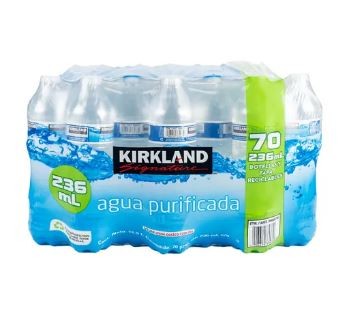 Agua paquete de 70 botellas de 236 ml cada una
