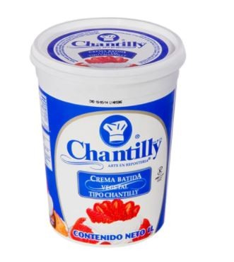 Crema batida 1 L