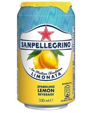 Bebida San Pellegrino Limonata con gas sabor limón 330 ml
