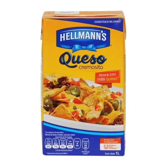QUESO CHEDDAR HELLMANNS 1Kg