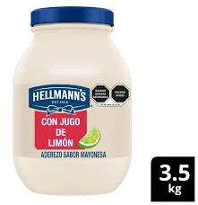 MAYONESA HELLMANS C/JUGO LIMON 3.5KG